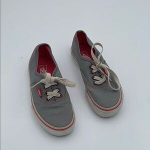 Vans Kids Sneakers Gray and Pink